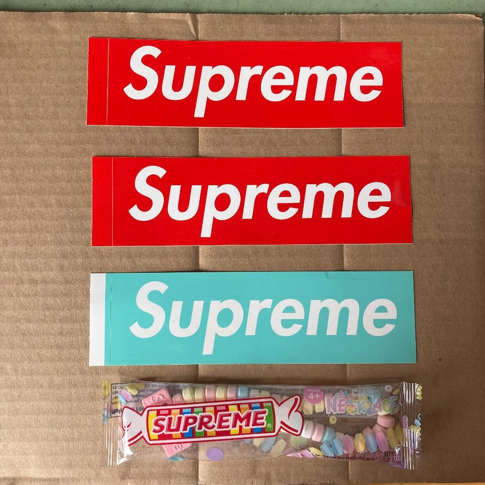 Offical Supreme Logo Stickers